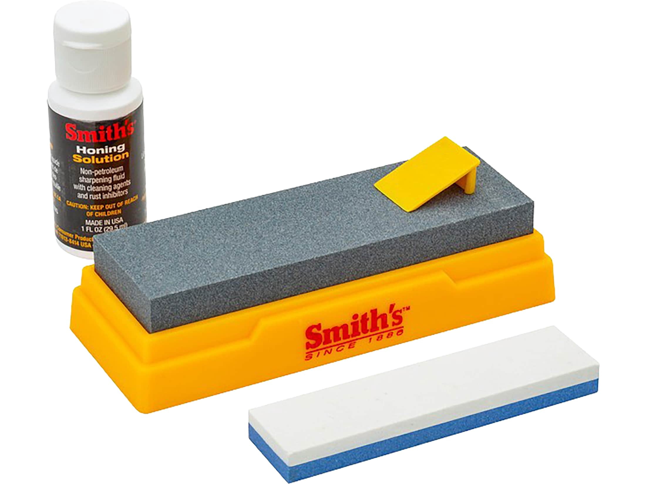 Smith's Combination Bench Stone Knife Sharpener Kit