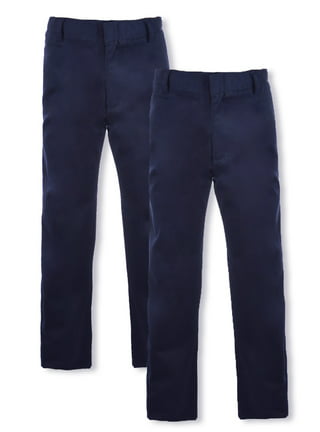 TIYOMI Ladies Plus Size Pants 4X Navy Blue Casual Full Length