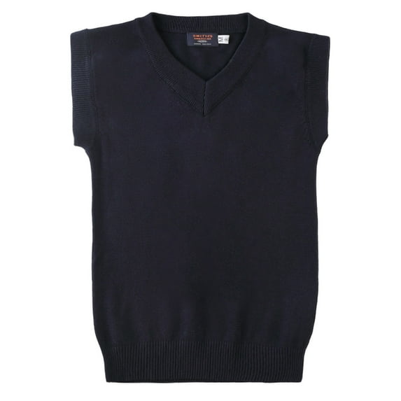 Smith's American Boys' Cardigan Vest - navy, 3t