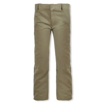 Smith's American Boys' Flat Front Twill Uniform / Dress Pants - khaki, 14 (Big Boys)