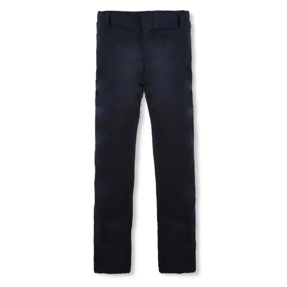 Smith's American Boys’ Flat Front Twill Uniform / Dress Pants Color: navy Size: 20