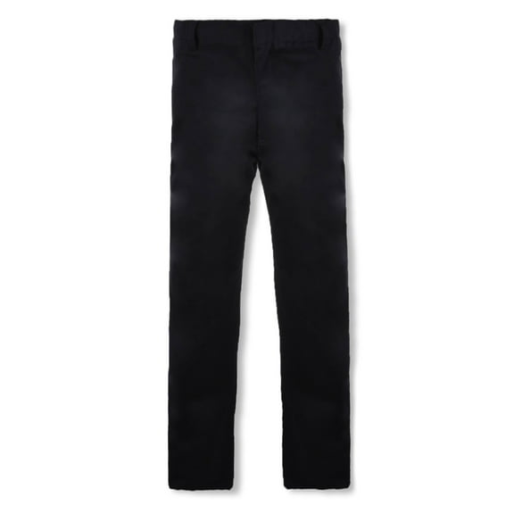 Smith's American Boys’ Flat Front Twill Uniform / Dress Pants Color: black Size: 16