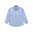 thumbnail image 1 of Smith's American Boys' L/S Button-Up Shirt - blue, 10 husky (Big Boys Husky), 1 of 1