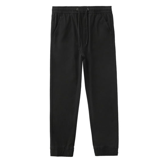 Smith's American Boys' Pull-On Joggers Color: black Size: 7