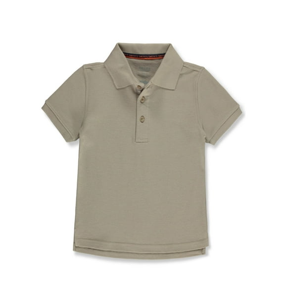 Smith's American Boys' S/S Polo Shirt Color: khaki Size: 8