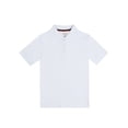 thumbnail image 1 of Smith's American Girls' S/S Stretch Pique Polo Shirt Color: white Size: 2t, 1 of 3