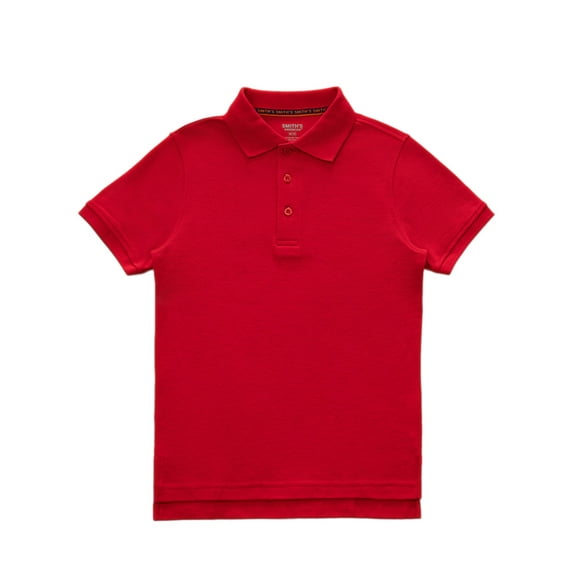 Smith's American Boys' S/S Polo Shirt Color: red Size: 18 - 20