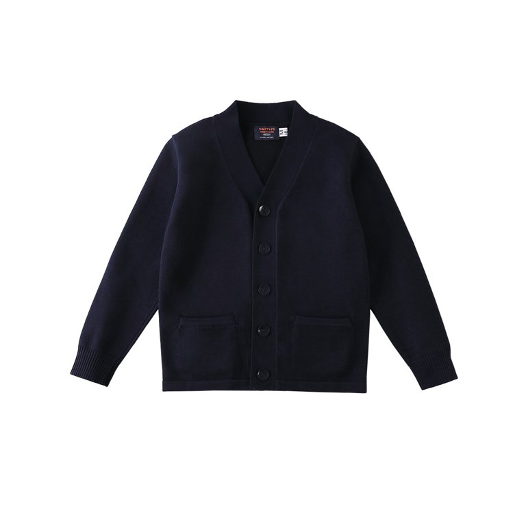 Smith s American Boys V Neck Cardigan navy 2t Toddler