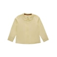 thumbnail image 1 of Smith's American Girls' L/S Button-Up Shirt Color: yellow Size: 8, 1 of 4