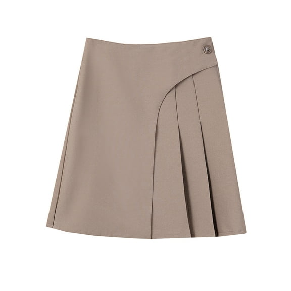 Smith's American Girls' Pleated Skirt Color: khaki Size: 20