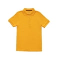 thumbnail image 1 of Smith's American Girls' S/S Polo Shirt Color: gold Size: 14 - 16, 1 of 1