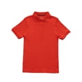 thumbnail image 1 of Smith's American Girls' S/S Polo Shirt Color: orange Size: 4 - 5, 1 of 4