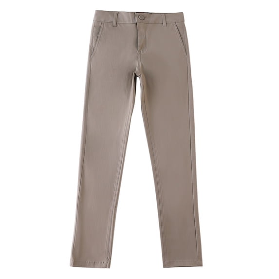 Smith's American Girls' Skinny Pants - khaki, 14.5 (Big Girls Plus)