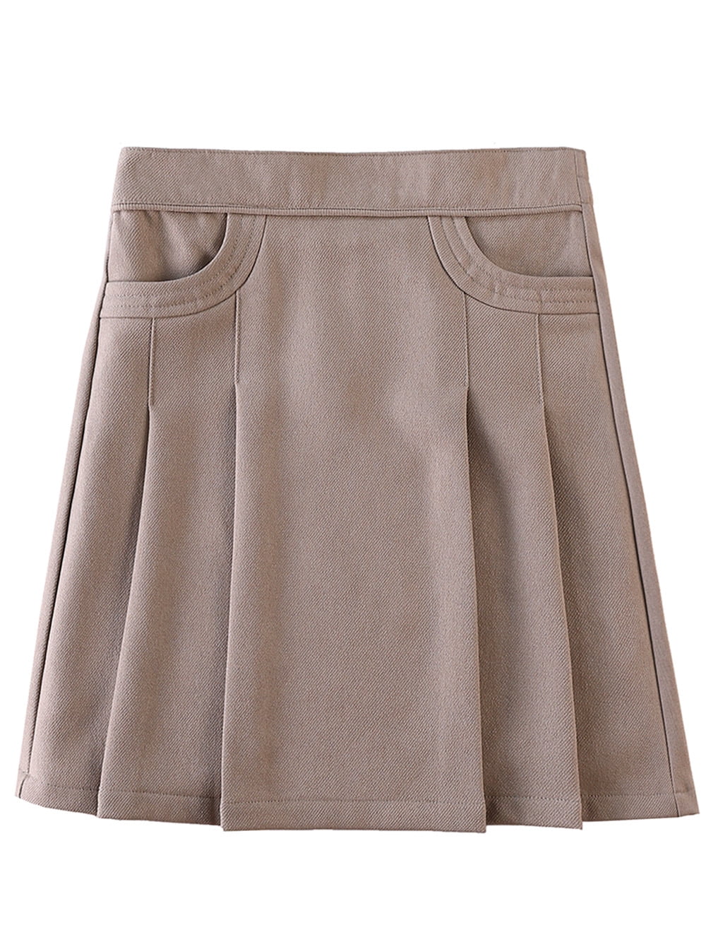 Smith s American Girls Stitched Scooter Skirt khaki 2t Toddler