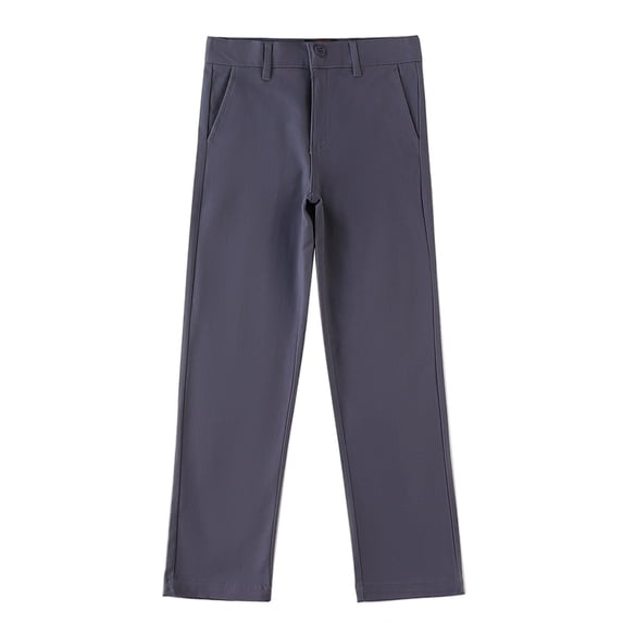 Smith's American Girls' Straight Leg Pants Color: gray Size: 4t