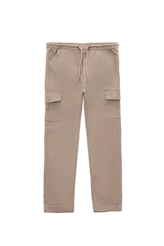 Men's Cargo Pants Color: khaki Size: l