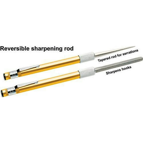 Smith's Diamond Retractable Sharpener DRET - Double-Sided, 1-Stage - Multicolor