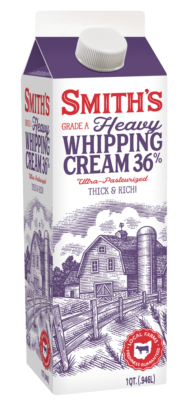 Smith's Heavy Whipping Cream, 32 fl oz