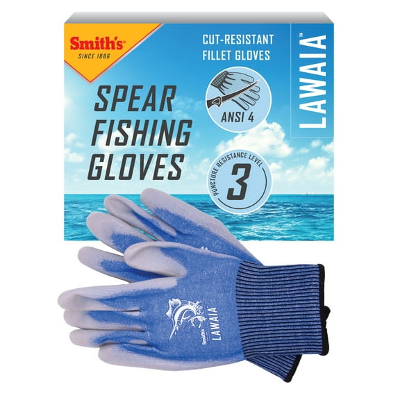 Smith's Spear Fishing Gloves Blue