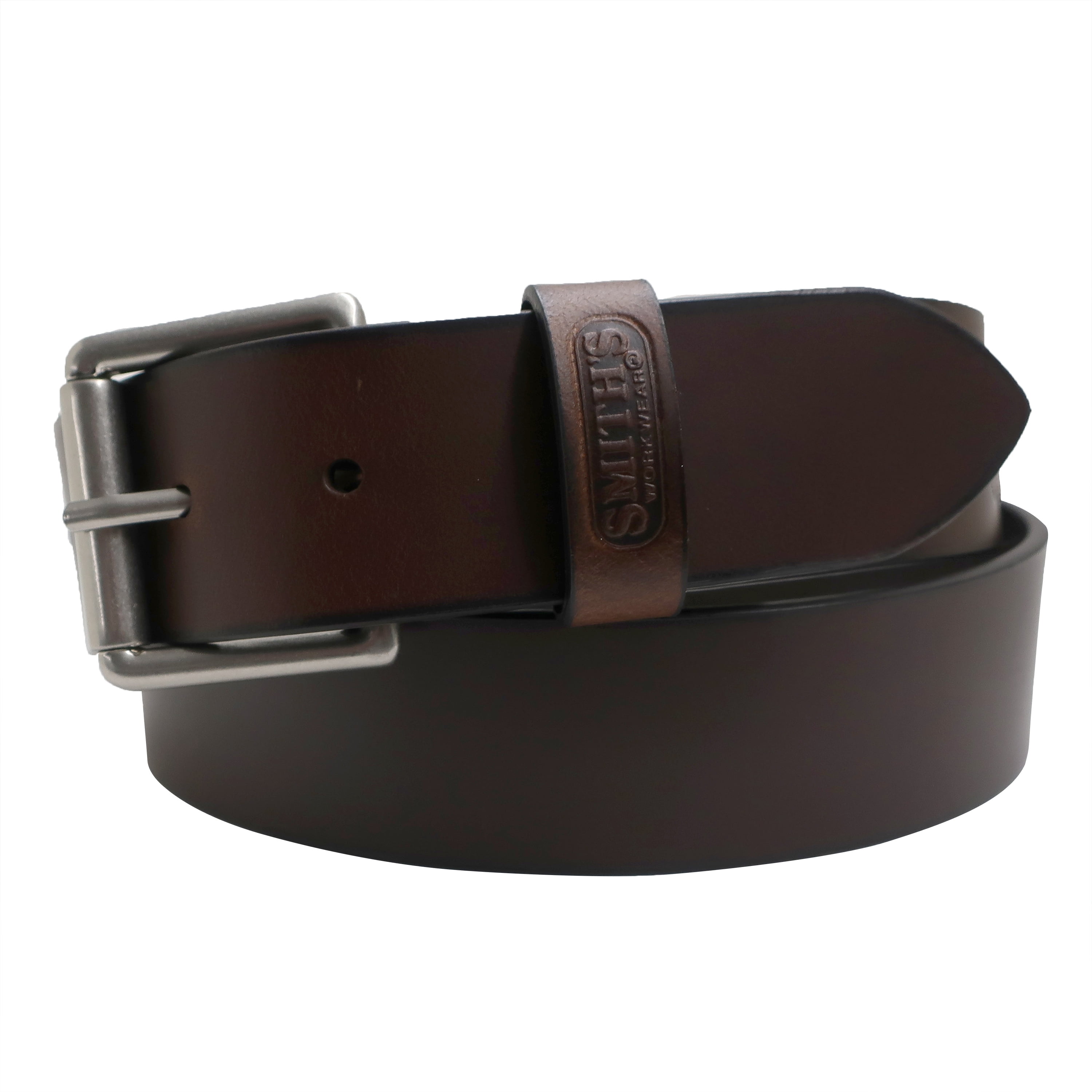 SENDEFN Men's Belt Full Grain Leather Belts with Single Prong Buckle Trim  to Fit, Gift Box at  Men’s Clothing store