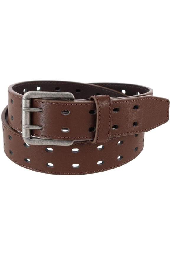 Double Hole Work Belt with Roller Buckle (Men)