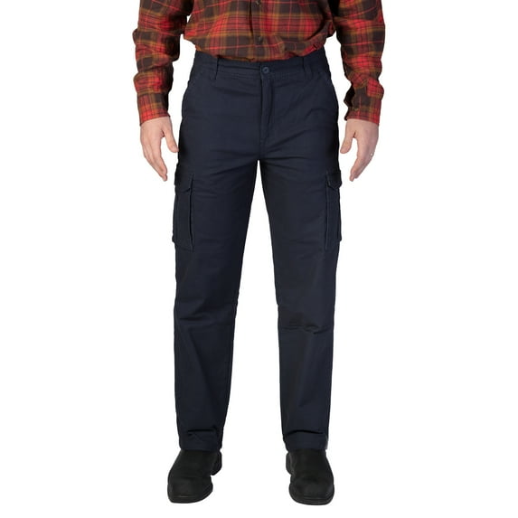 Smith's Workwear Stretch Fleece-Lined Canvas Cargo Pant