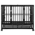 thumbnail image 1 of SmithBuilt Heavy Duty Dog Cage, Double Door, Large, 42"L, 1 of 3
