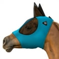 thumbnail image 1 of SmithBuilt Horse Fly Mask (Teal, Pony) - Mesh Eyes and Ears, Breathable Fabric, UV Protection, 1 of 6