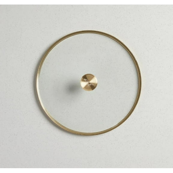 Smithey Ironware 14 Inch Glass Lid For No. 14 Traditional Skillet And No. 14 Dual Handle Skillet