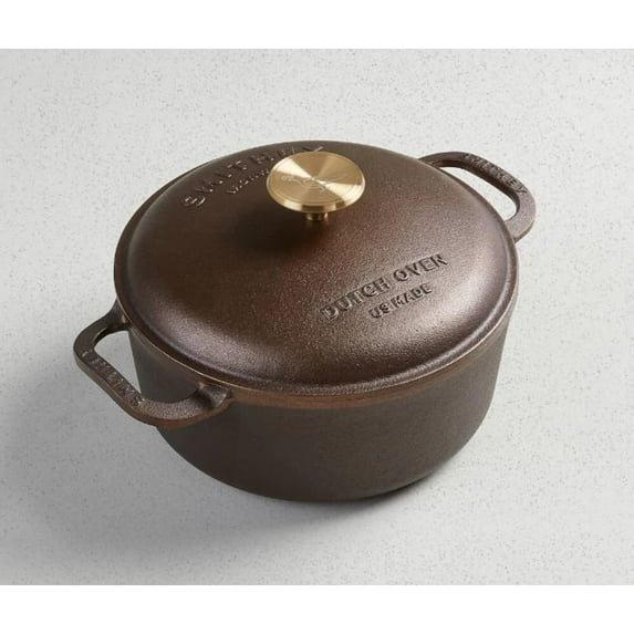 Smithey Ironware Cast Iron Dutch Oven 3.5 Quart
