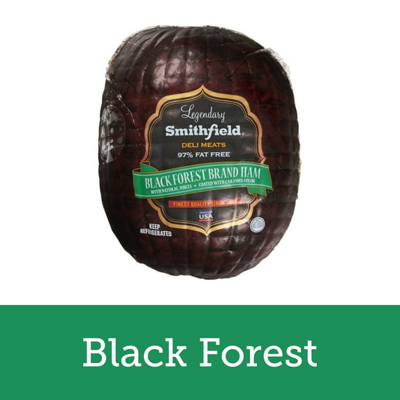 Smithfield Legendary Black Forest Brand Deli Ham, Deli Sliced