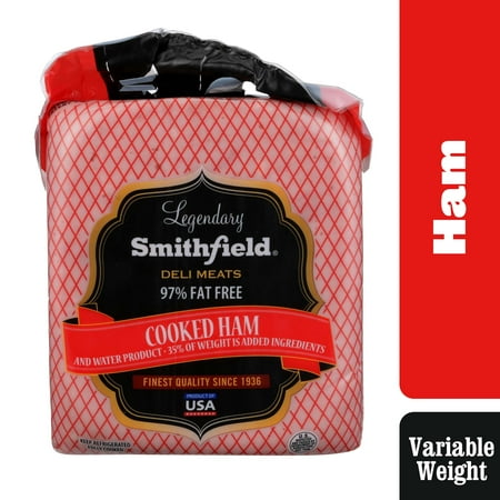 Smithfield Legendary Cooked Ham, Deli Sliced