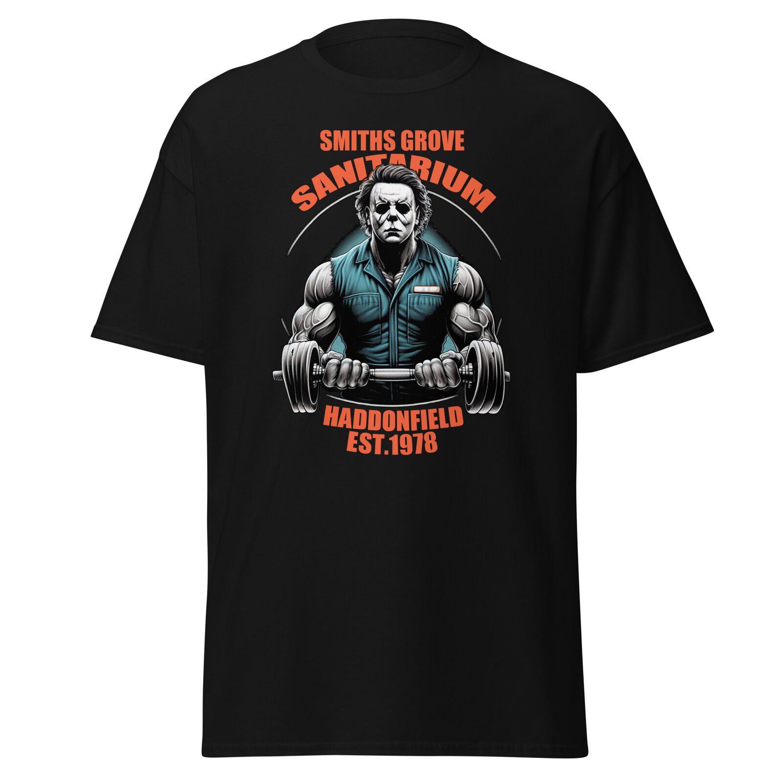 Smiths Grove Sanitarium Michael Myers Workout Tshirt
