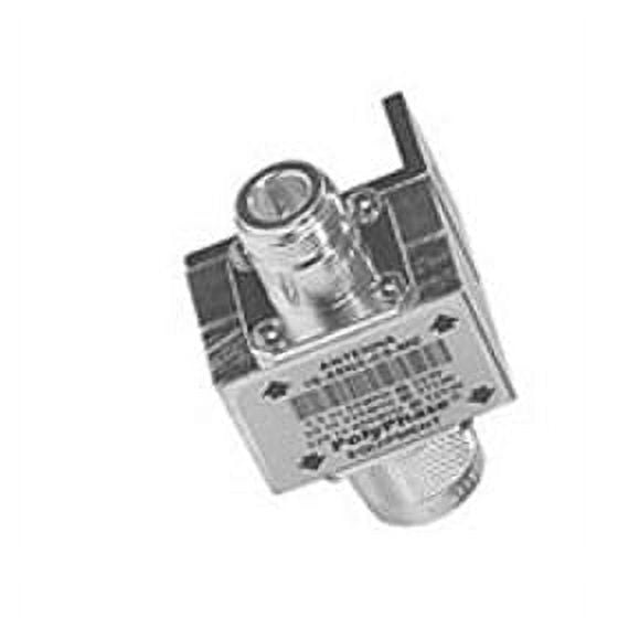 Smiths Power - IS-50NX-C0-ME - PolyPhaser DC Block Coaxial Lightning Protector, 1.5-700MHz, 600VDC, N-Female to N-Male