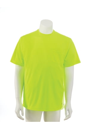 Smiths Workwear Mens Performance Pocket Tee Large Laser Yellow