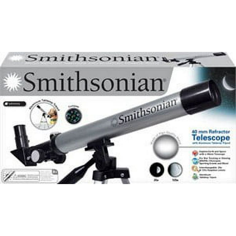 Smithsonian 40mm sales refractor telescope