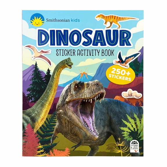 Smithsonian Kids Dinosaur Sticker Activity Book (Paperback)