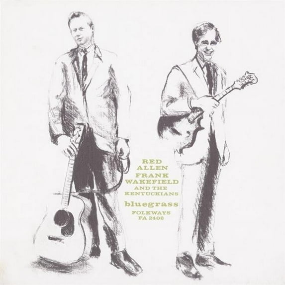 Smithsonian Folkways Red Allen- Frank Wakefield and the Kentuckians - Red - CD
