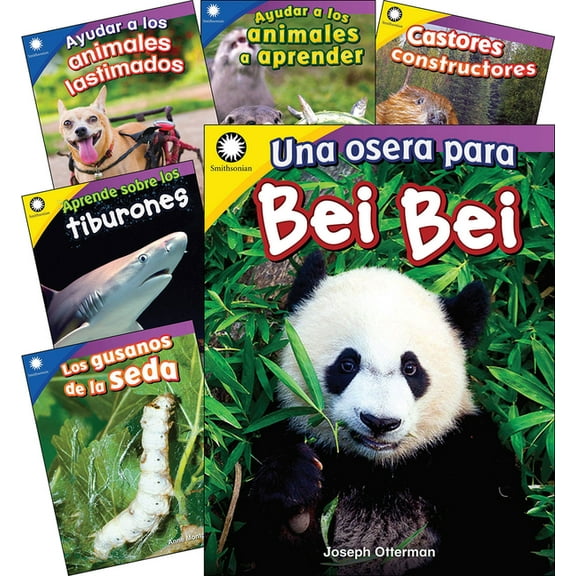 Smithsonian: Informational Text: Smithsonian Informational Text: Animals Spanish Grades K-1: 6-Book Set (Other)