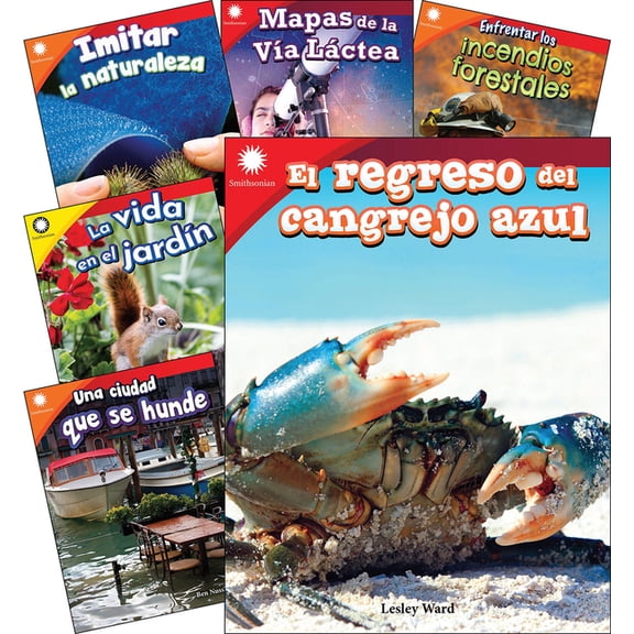 Smithsonian: Informational Text: Smithsonian Informational Text: The Natural World Spanish Grades 2-3: 6-Book Set (Other)