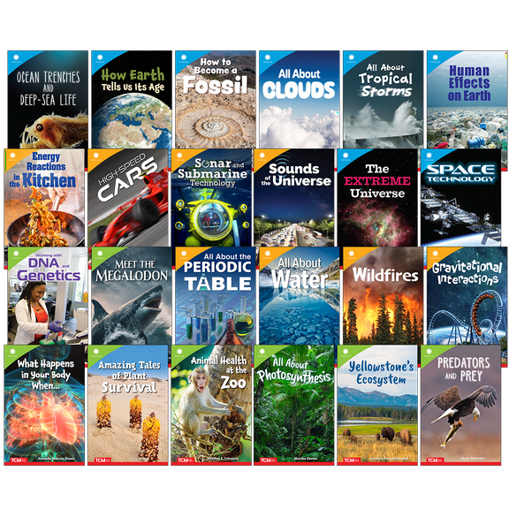 Smithsonian STEAM Complete Informational Text for Middle School 24-Book Set