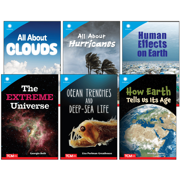 Smithsonian STEAM Earth and Space Informational Text Middle School 6-Book Set