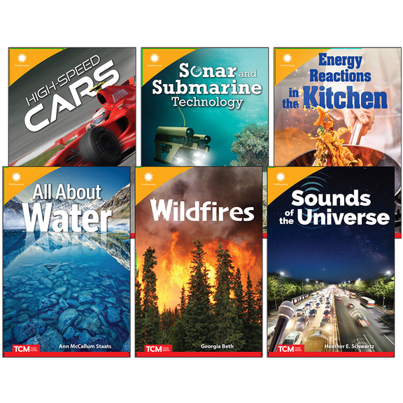 Smithsonian STEAM Physical Science Informational Text for Middle School 6-Book Set