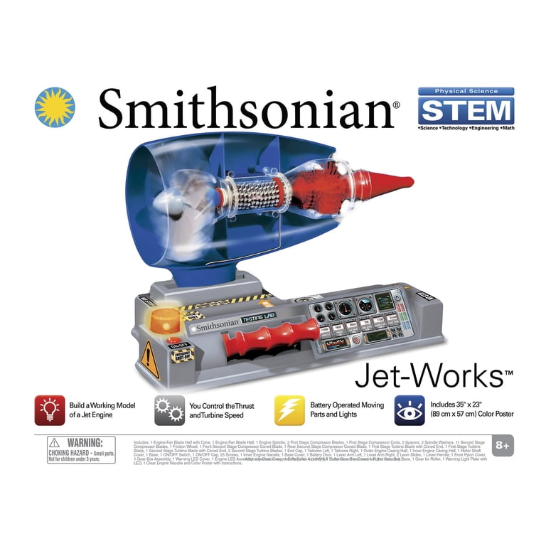 Smithsonian Jet Works Kit #49081 - Walmart.com
