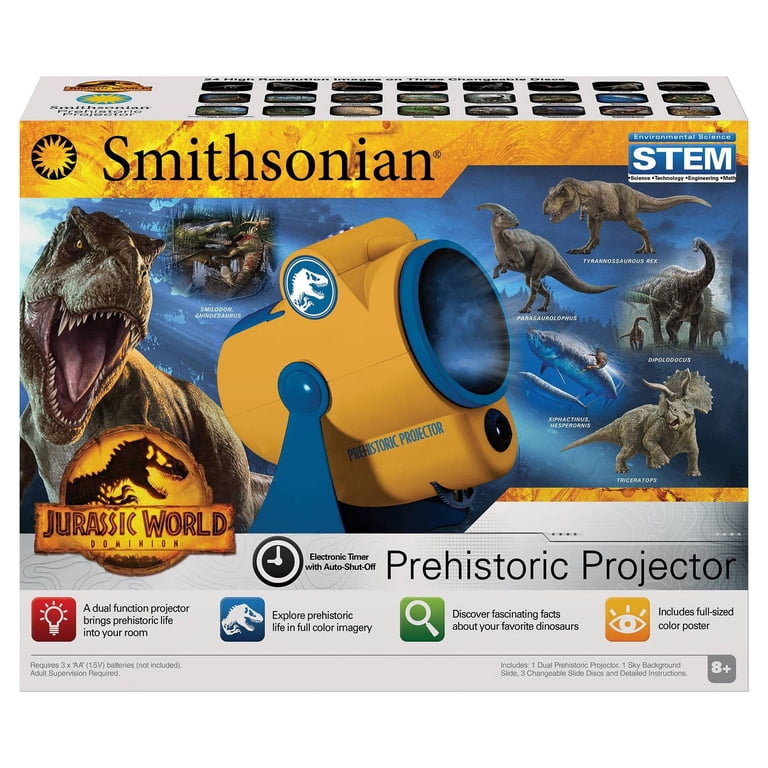 宇宙探検 人体探検 地球気象探検 恐竜探検 セット Smithsonian Jurassic World Dominion Prehistoric Projector STEM