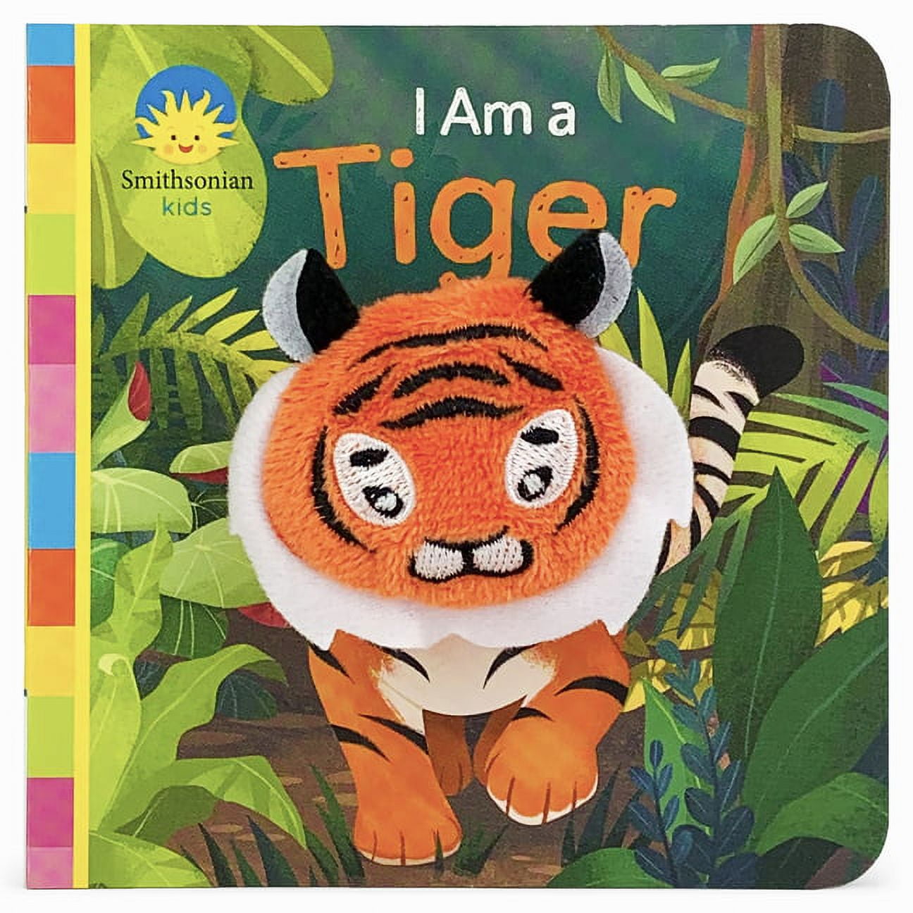 Smithsonian Kids I Am a Tiger Puppet Book, (Board Book)
