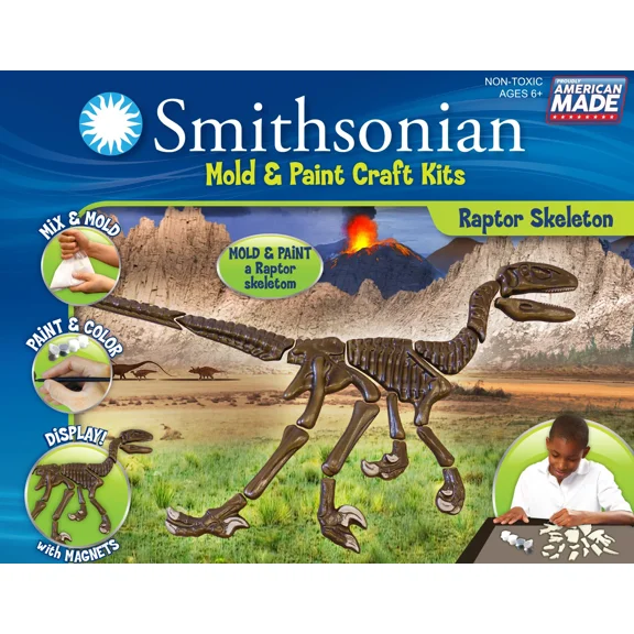 Smithsonian Mold & Paint Velociraptor