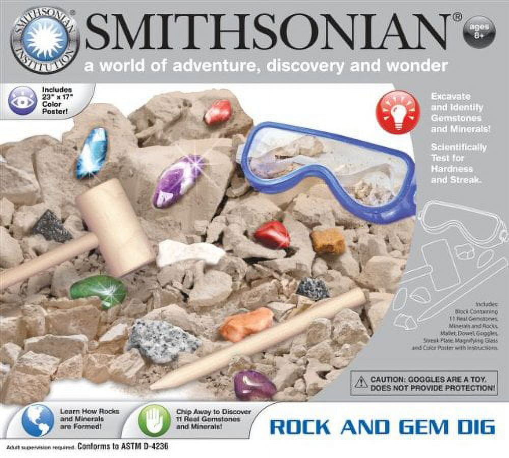 Smithsonian Rock and Gem Dig Walmart