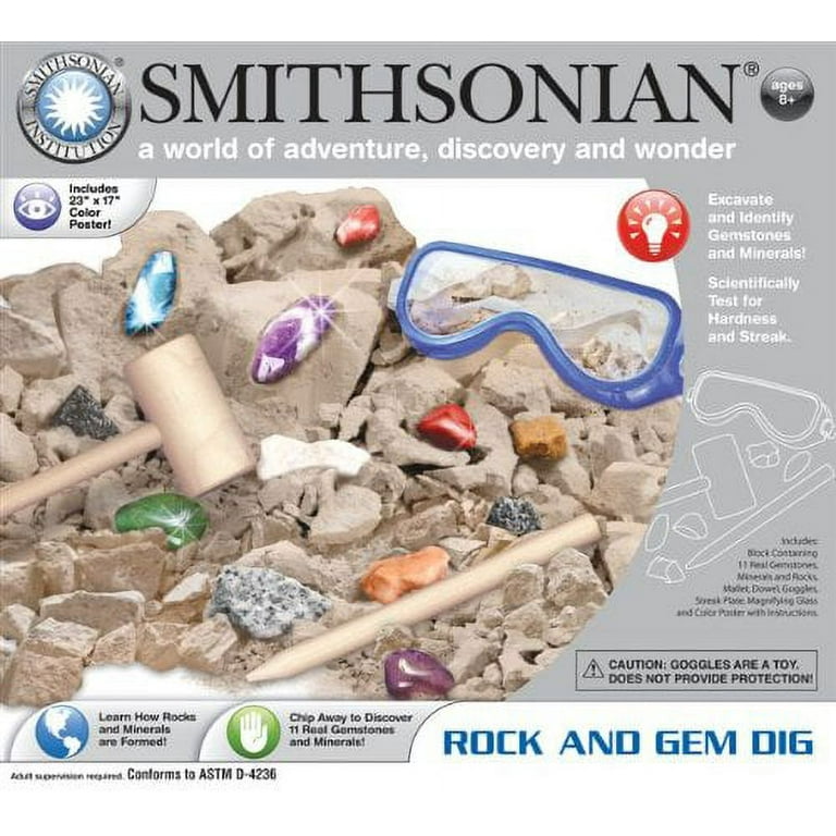 Smithsonian Rock and Gem Dig Walmart
