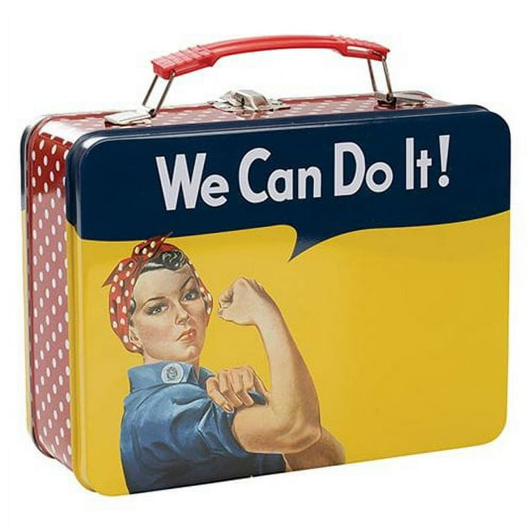 Smithsonian Rosie the Riveter Large Tin Tote Walmart